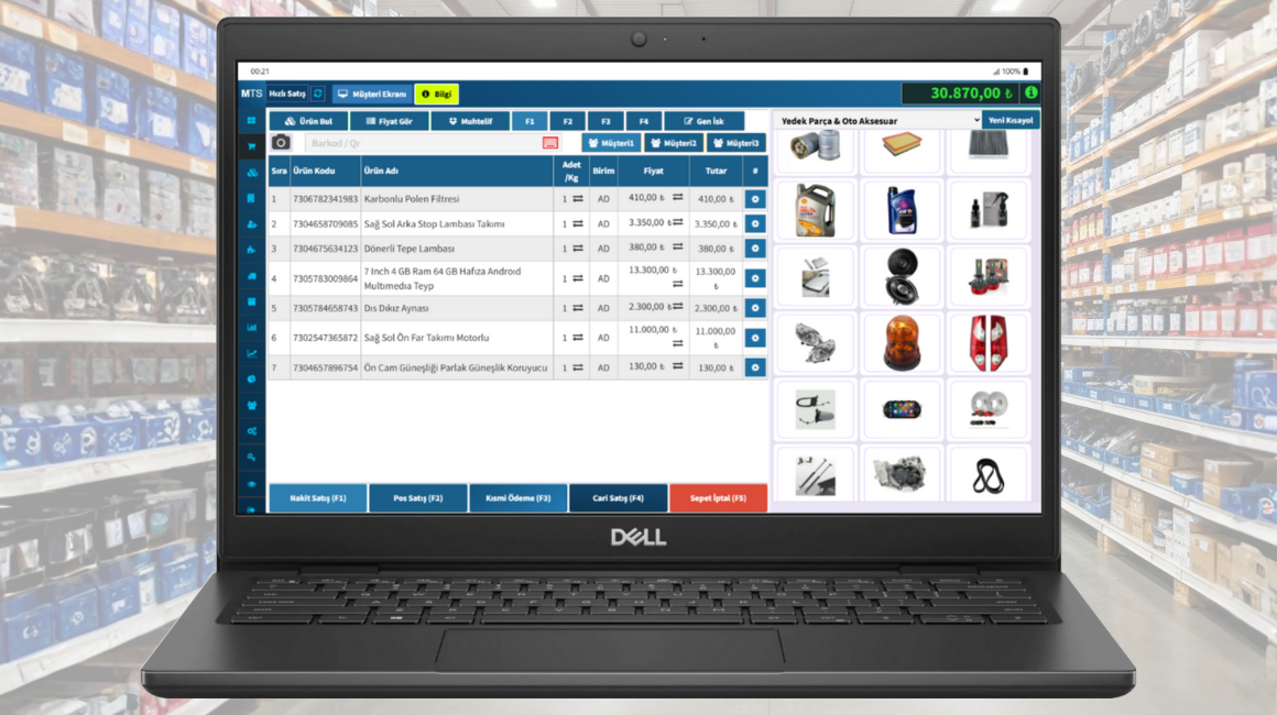 Yedek parça satış programı